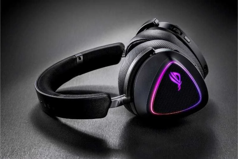 Asus ROG Delta II žaidimų ausinės su RGB apšvietimu