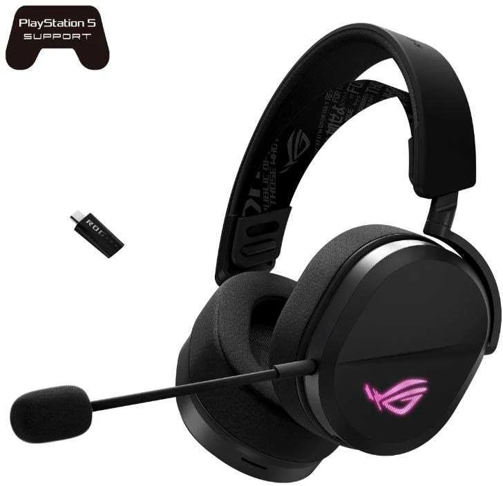 Asus ROG PELTA ausinės su USB-C jungtimi ir PS5 palaikymu