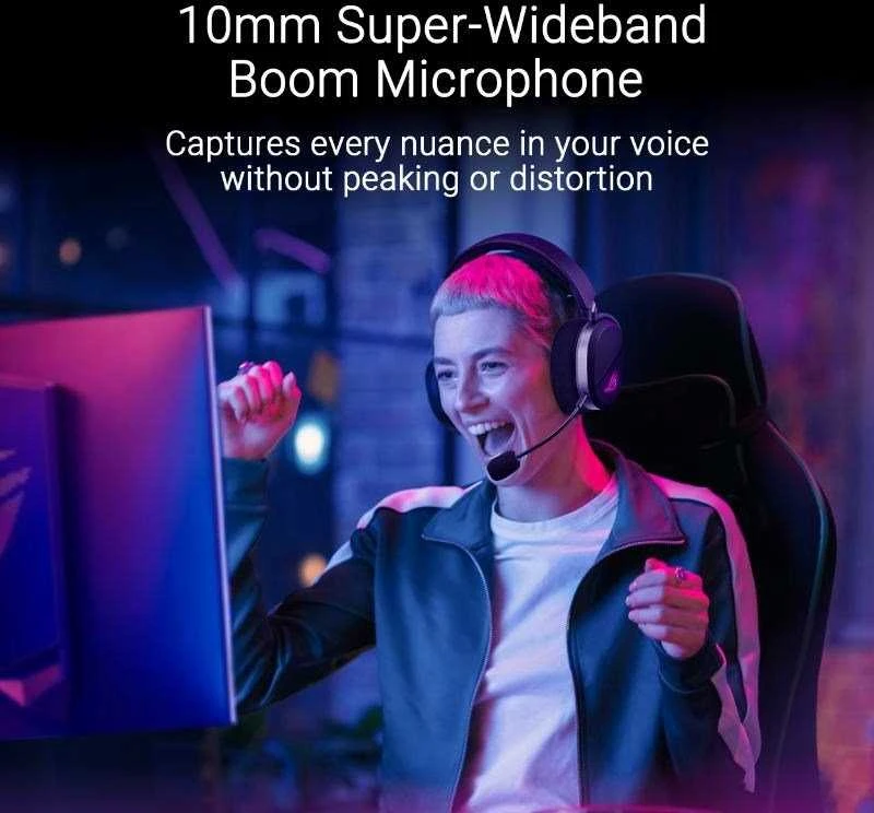 Ausinės Asus ROG PELTA juoda
