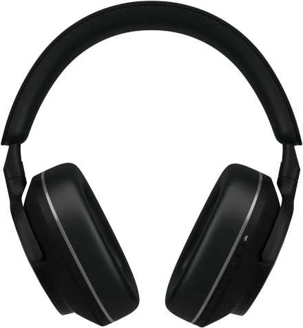 Bowers Wilkins PX7S2E juodos ausinės priekinis vaizdas