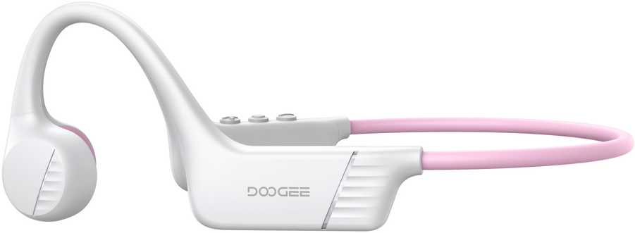 Ausinės Doogee BoneBeat Run Baltas