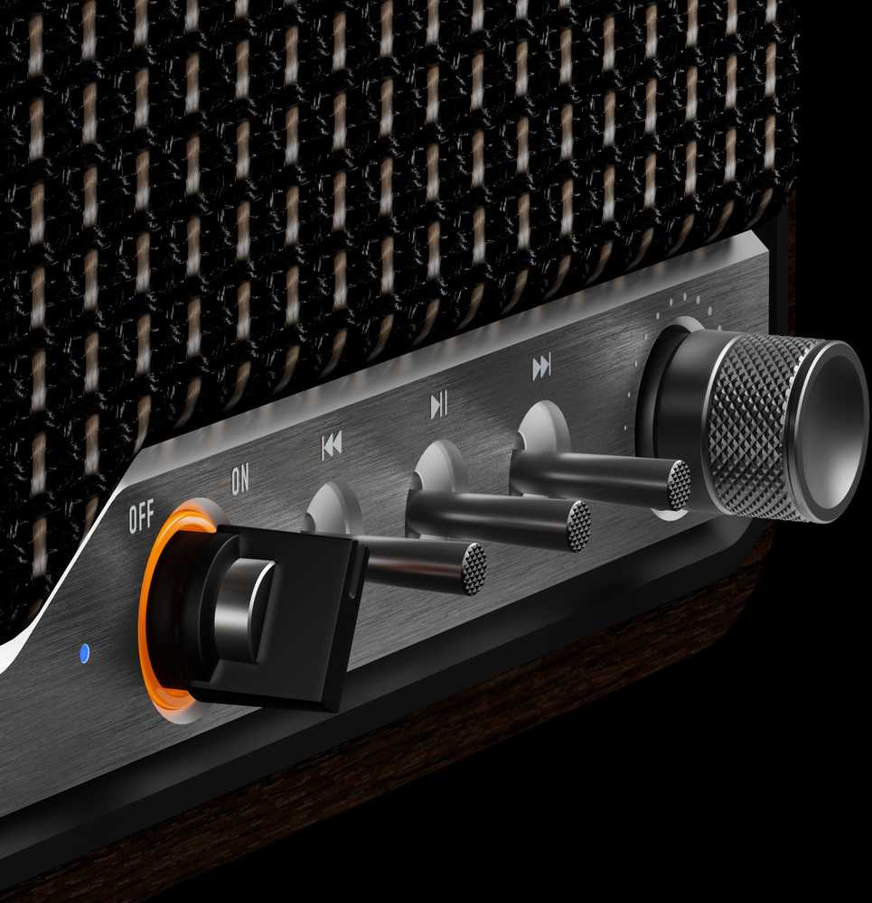 EDIFIER S300 desktop wireless speaker walnut ruda