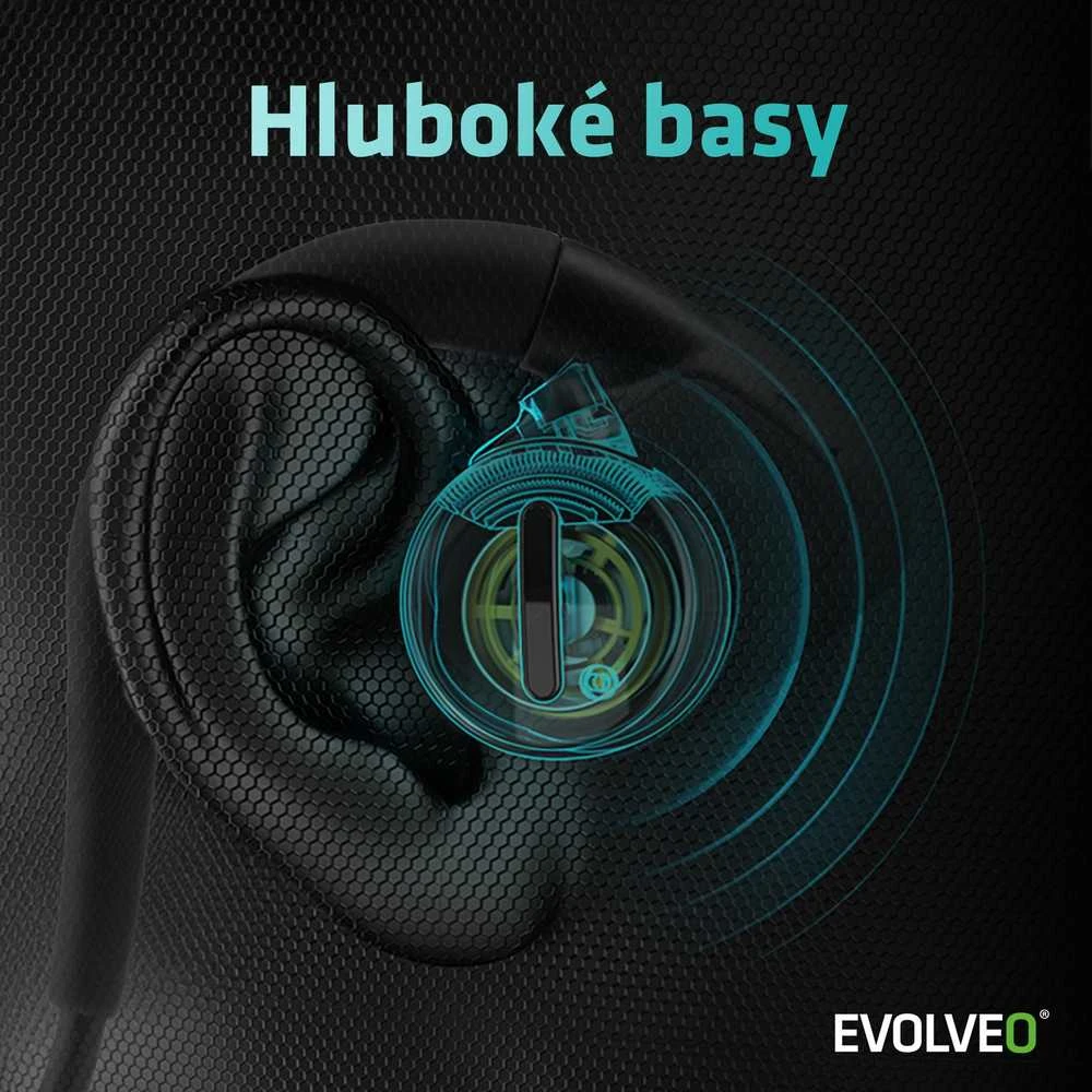 Ausinės EVOLVEO BonePro