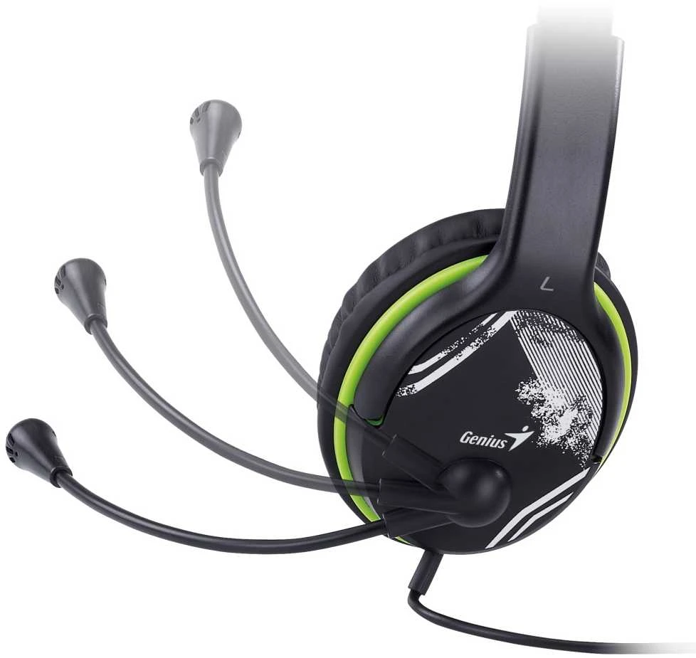 Genius HS-400A ausinės su lanksčiu mikrofonu