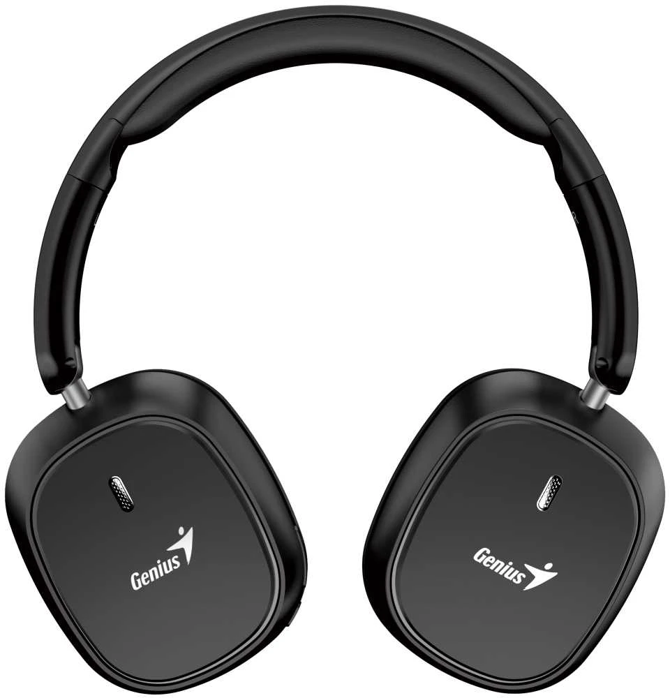 Genius HS-820BT ausinės su mikrofonu, bezprzewodowa, juoda, bluetooth