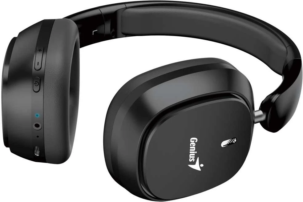 Genius HS-820BT ausinės su mikrofonu, bezprzewodowa, juoda, bluetooth