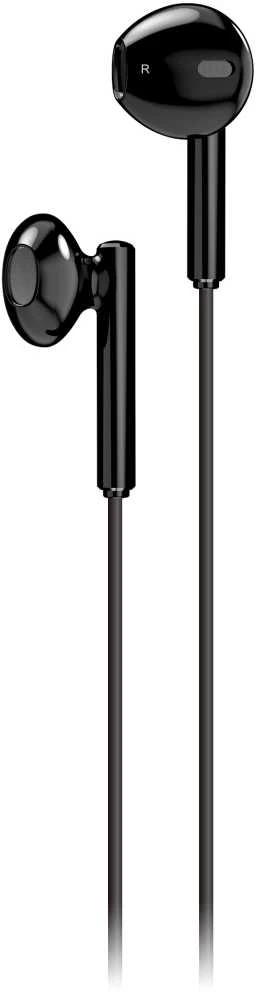 Juodos Genius HS-M366 laidinės ausinės su mikrofonu