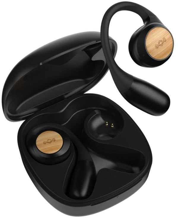 Ausinės House of Marley Liberate Open Ear Signature Juodas