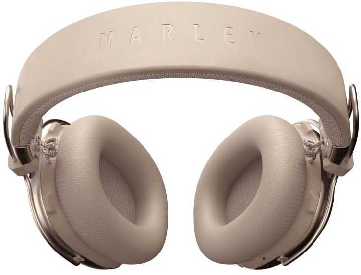 Marley Ausinės | Positive Vibration Rebel | Bluetooth | ANC | Kreminis