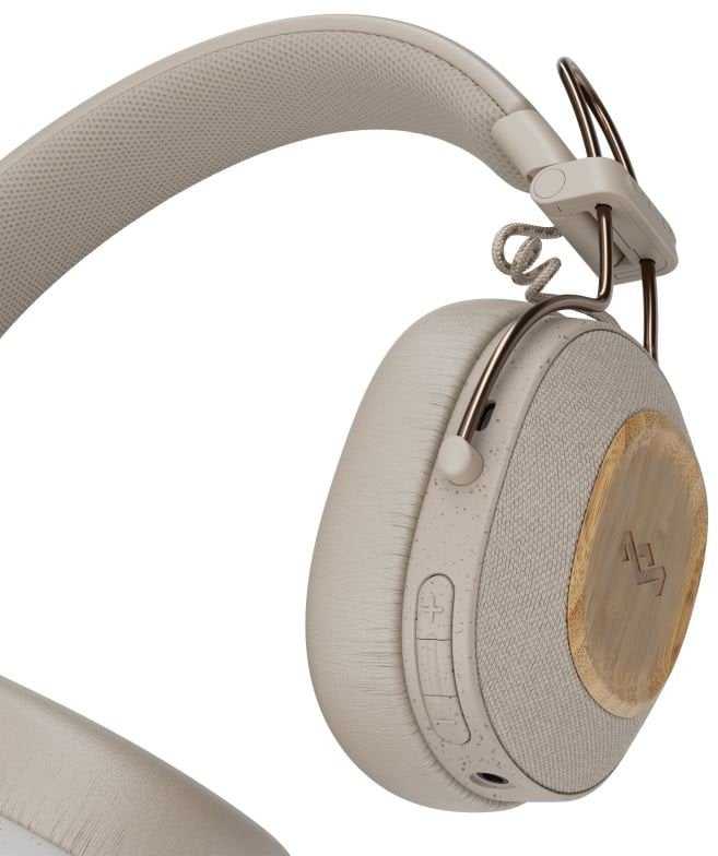Ausinės House of Marley Positive Vibration Riddim BT Kreminis