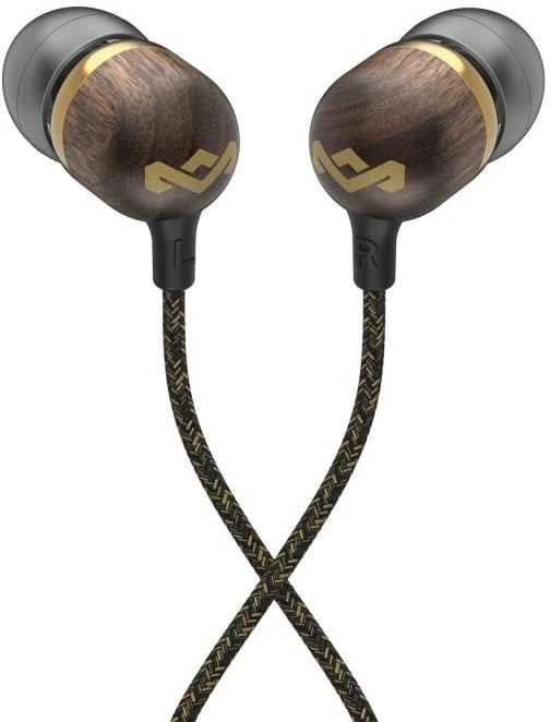 House of Marley ausinės su medienos elementais