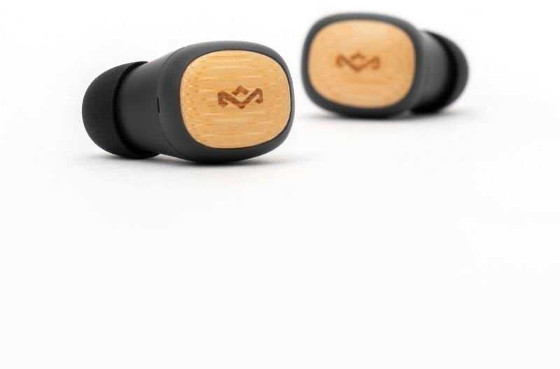Ausinės House of Marley Smile Jamaica Mini Signature Juodas