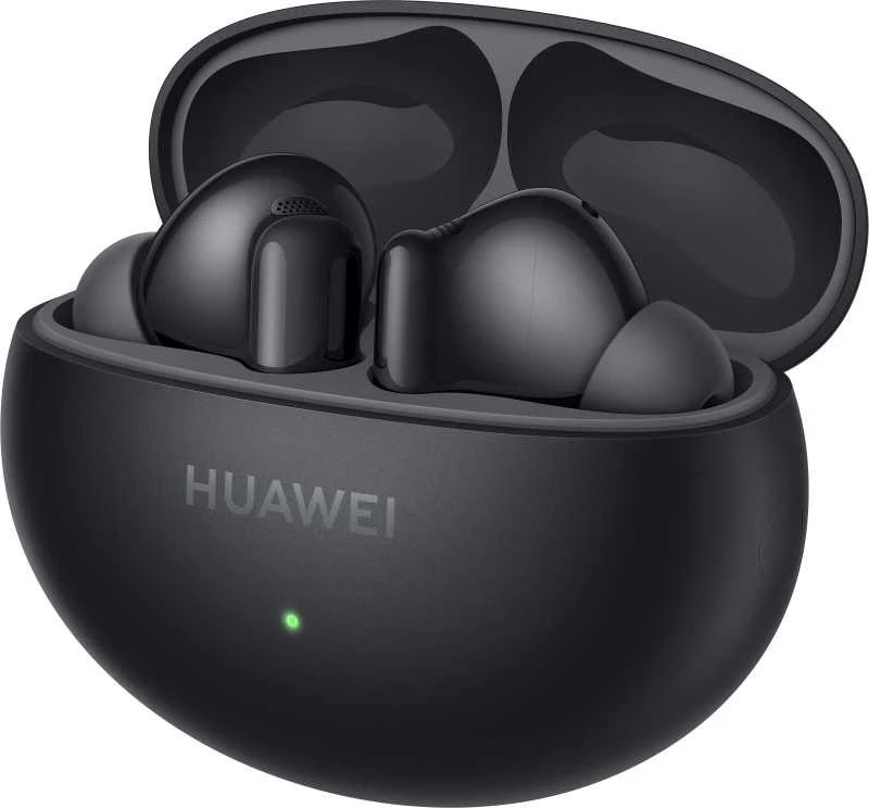 Atidarytas Huawei Freebuds 6i įkrovimo dėklas