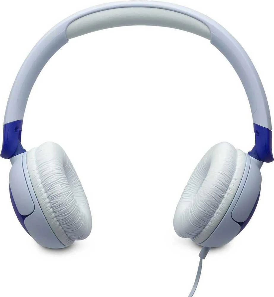 JBL JR320 vaikiškos ausinės su baltomis pagalvėlėmis