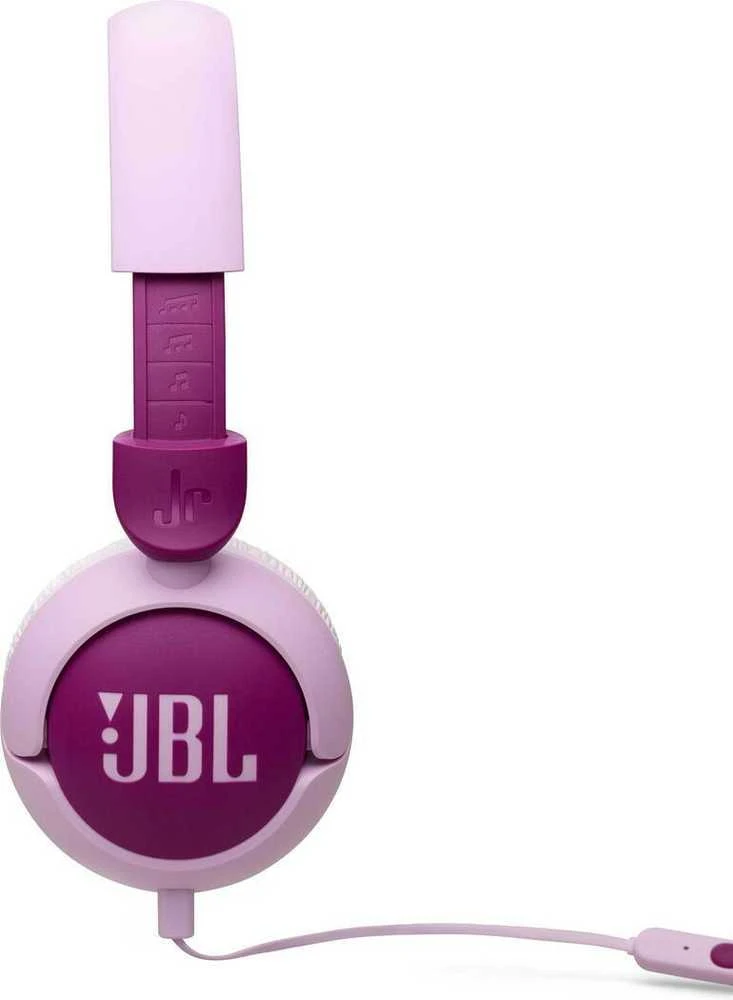 JBL Junior 320 ausinės su laidu vaikams, Violetonės spalvos