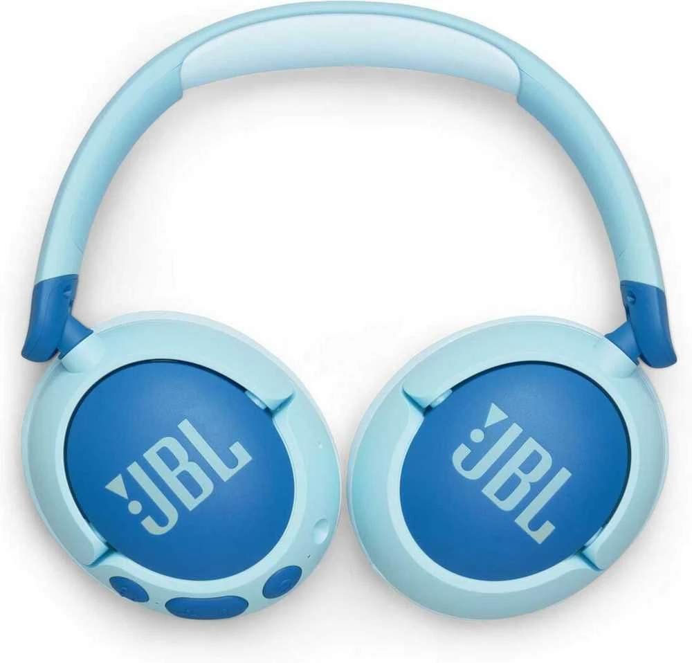 JBL JR470NC vaikiškos ausinės, žydras modelis