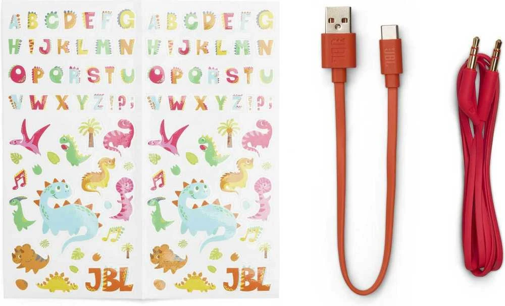 JBL JR470NC Bluetooth Belaidės Ant ausų uždedamos Ausinės skirta Kids Rožinė EU