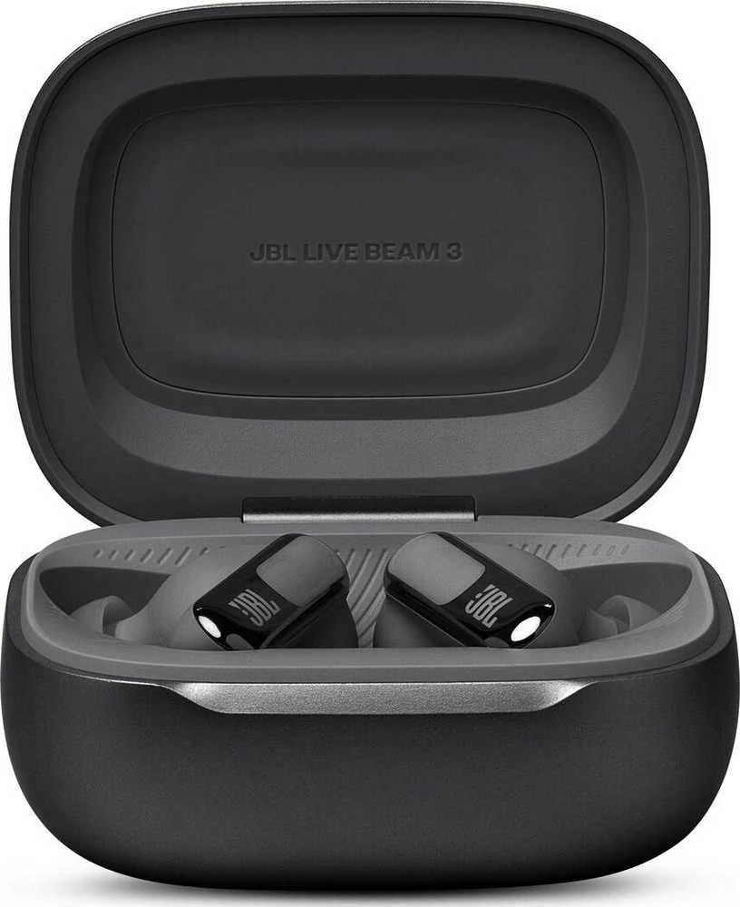 JBL Live Beam 3 TWS ausinės, Juodos