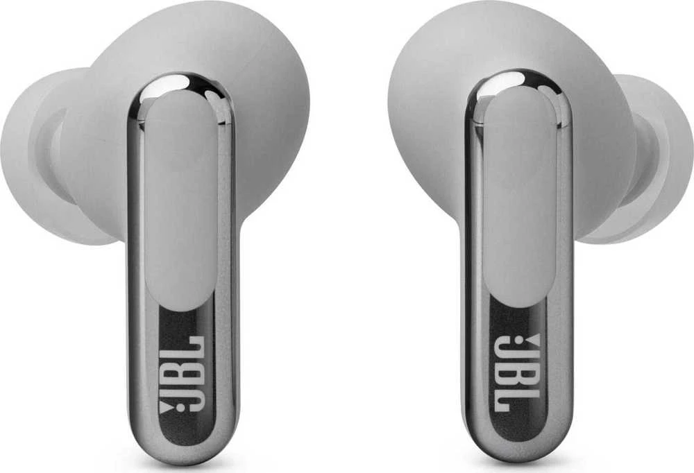 JBL Live Beam 3 TWS ausinės, Sidabrinės
