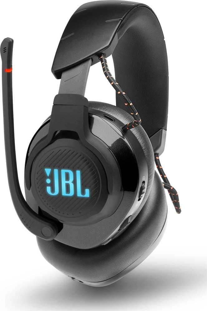 JBL Quantum 610 belaidės žaidimų ausinės, Juodos spalvos