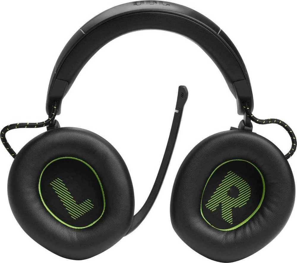 JBL Quantum 910X belaidės žaidimų ausinės, skirtos Xbox, Juodai žalios spalvos