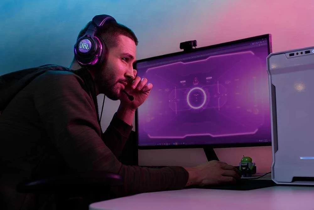 Profesionalios Žaidimų ausinės JBL Quantum One, Juodos