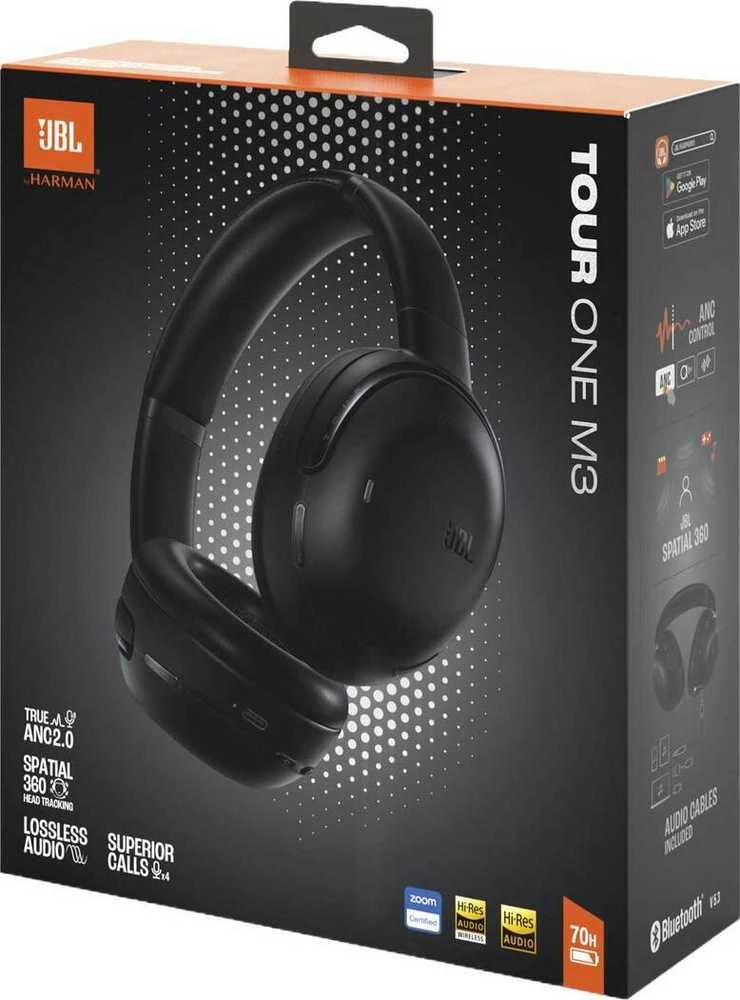 Belaidės ausinės JBL Tour One M3, juodos
