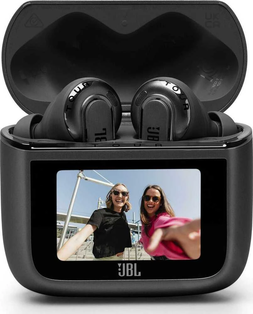 Belaidės ausinės JBL Tour Pro 3, Juodos