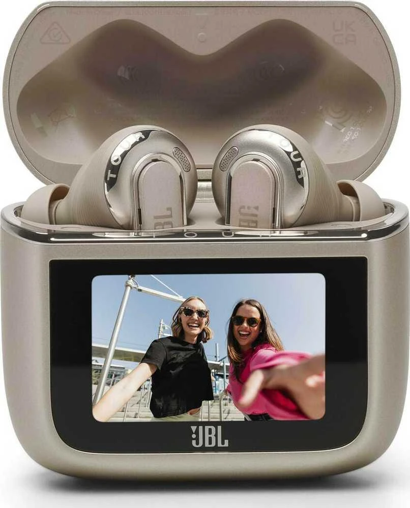 Belaidės ausinės JBL Tour Pro 3, Latte rudos spalvos