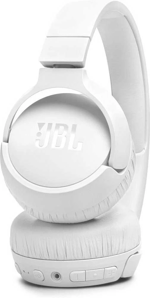 JBL Tune 670 NC belaidės ausinės, Baltos spalvos