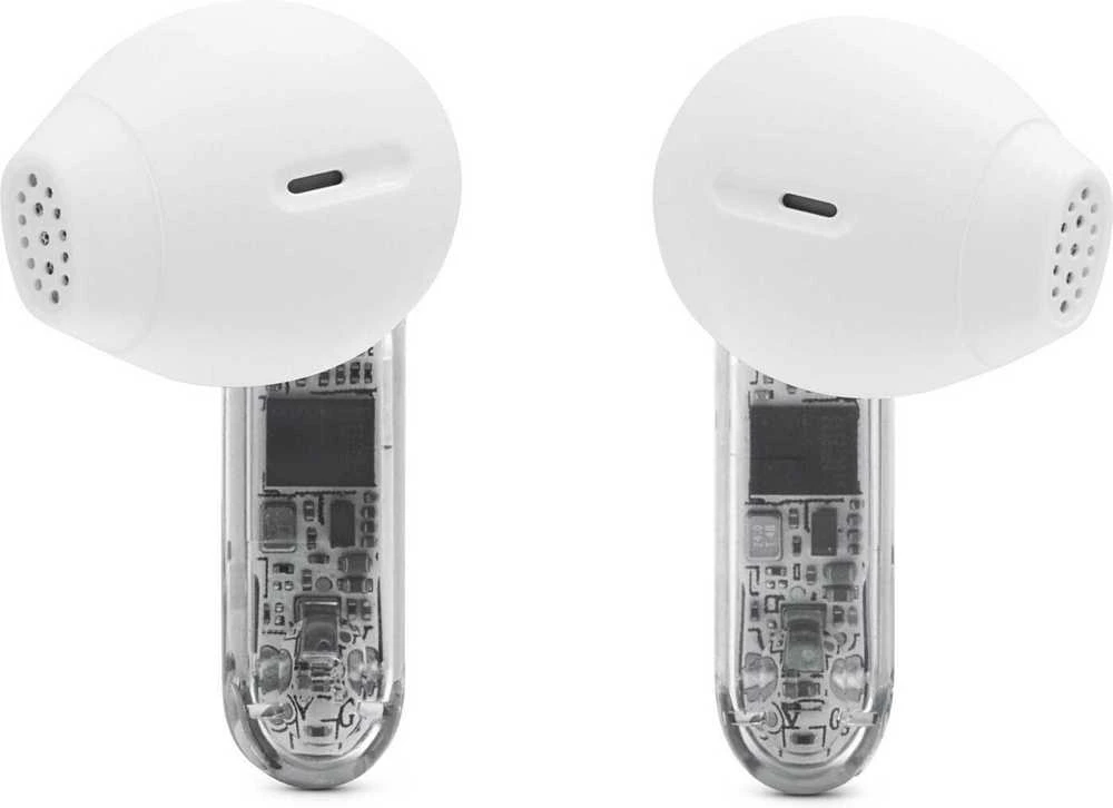 Ausinės JBL Tune Flex 2 Ghost Edition TWS Bluetooth Belaidės In-Ear Earphone Ghost Baltas EU