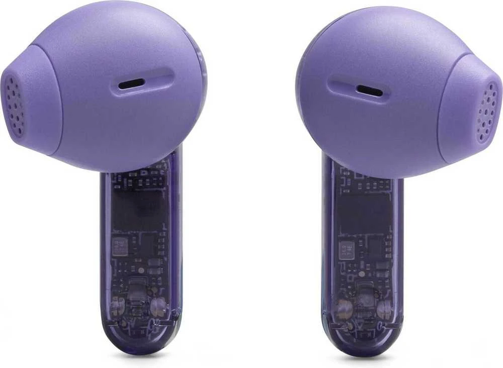 Ausinės JBL Tune Flex 2 Ghost Edition TWS Bluetooth Belaidės In-Ear Earphone Ghost Violetinė EU