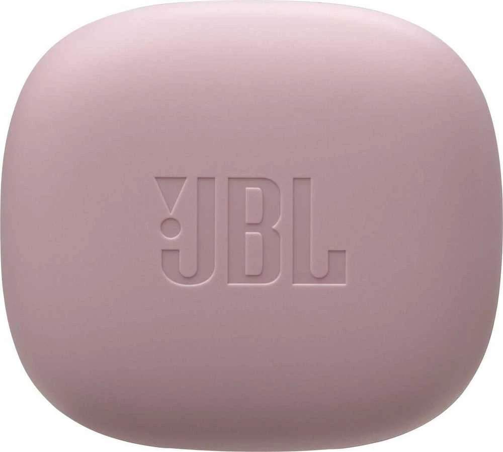 Ausinės JBL Wave Flex 2 Stereo TWS bezvadu į ausis įkišamos austiņas ar mikrofona un uzlādes korpusu rozā