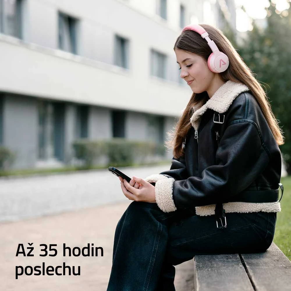 Ausinės LAMAX BaseKid1 mėlynas