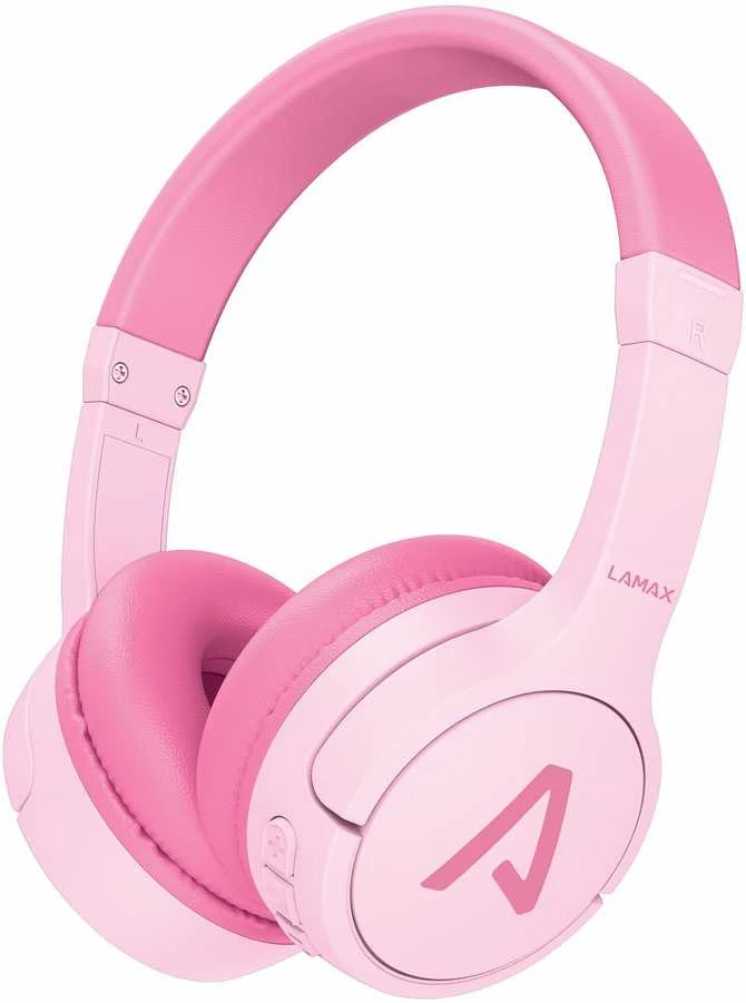 Ausinės LAMAX BaseKid1 rožinė