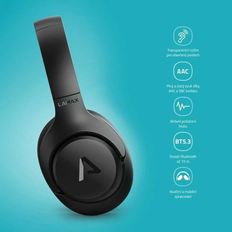 Ausinės LAMAX BeatComfort1 ANC