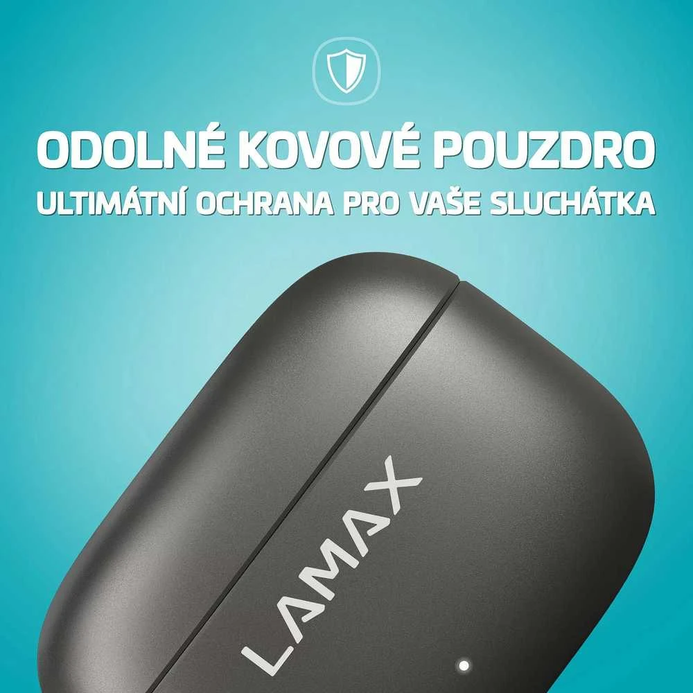Ausinės LAMAX SteelClips1 ANC