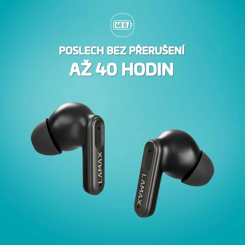 Ausinės LAMAX SteelClips1 ANC