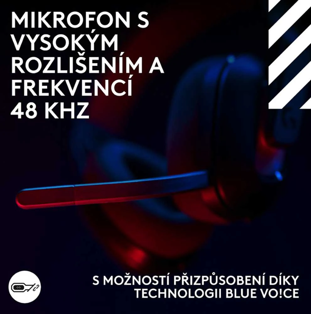 Logitech A20 X ausinių mikrofonas