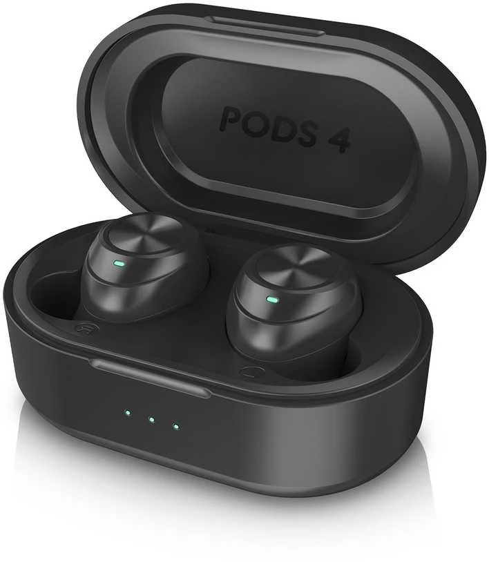 Niceboy Pods 4 ausinės su įkrovimo dėklu