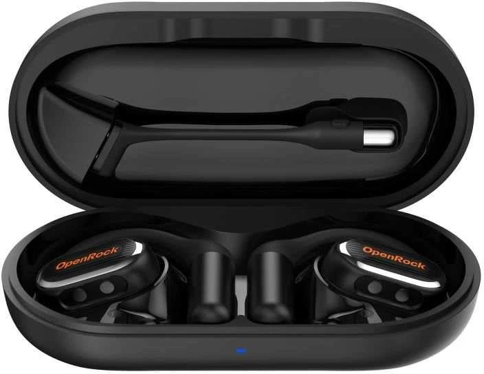 Ausinės Oneodio OpenRock Link 20 – Sport Open Belaidės earbus, Detachable microphone, Bluetooth, Juodas