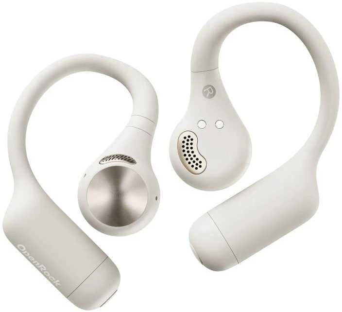 Ausinės Oneodio OpenRock S2 – Belaidės Sport Open Earbuds, Bluetooth, Baltas