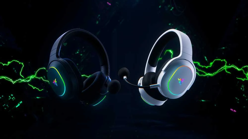 Razer | Ausinės Žaidimams | Barracuda X Chroma | Belaidės | Over-Ear | Mikrofonas | Belaidės | Juodas