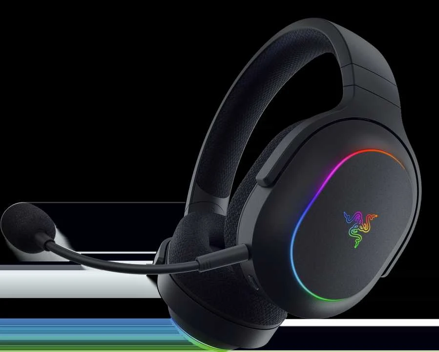 Razer | Ausinės Žaidimams | Barracuda X Chroma | Belaidės | Over-Ear | Mikrofonas | Belaidės | Juodas