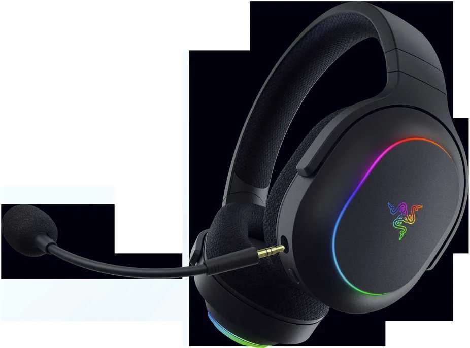 Razer | Ausinės Žaidimams | Barracuda X Chroma | Belaidės | Over-Ear | Mikrofonas | Belaidės | Juodas