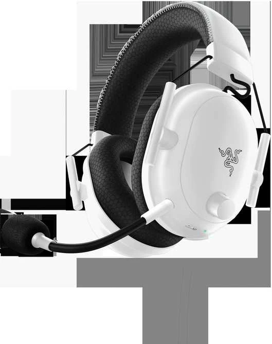 Razer BlackShark V2 Pro belaidės ausinės (2023), Baltos spalvos
