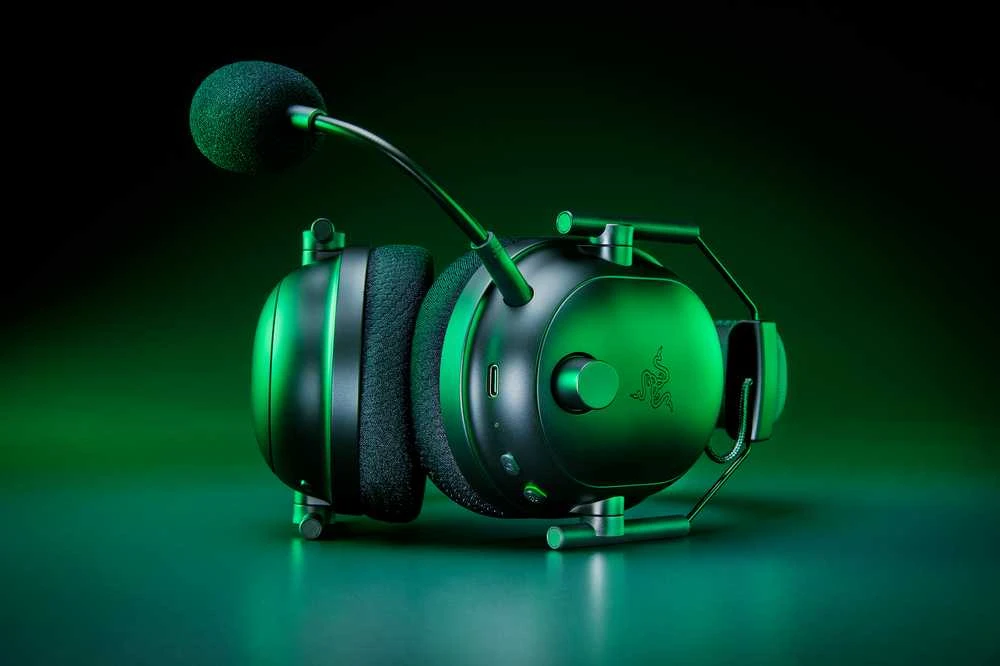 Razer BlackShark V2 Pro belaidės ausinės (2023), Juodos spalvos