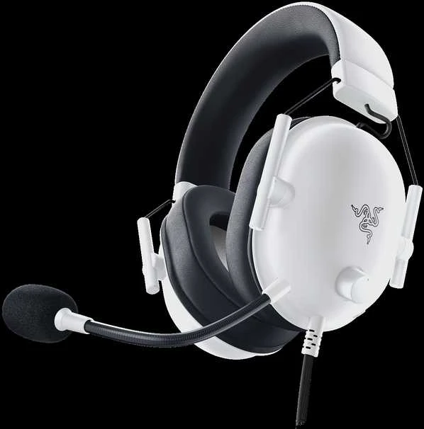 Esports Žaidimų Ausinės Razer BlackShark V2 X, Baltos