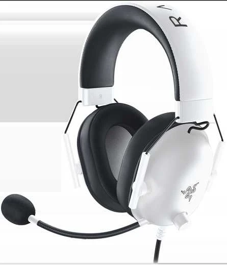 Razer BlackShark V2 X žaidimų ausinės baltos