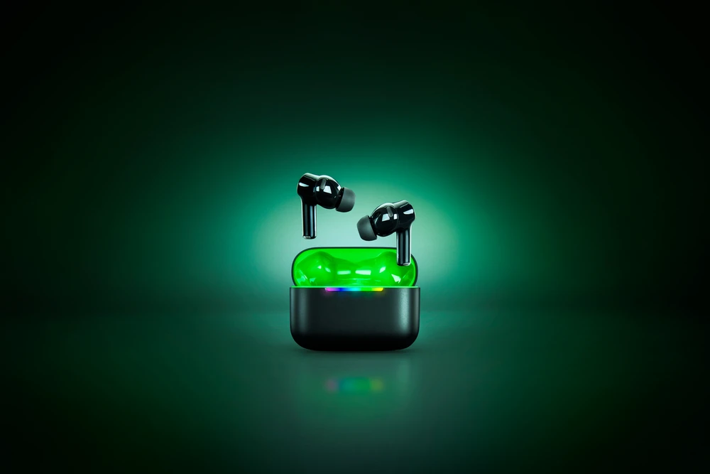 Ausinės Razer Hammerhead V3 X HyperSpeed skirta XBOX, belaidės, ANC – juodas